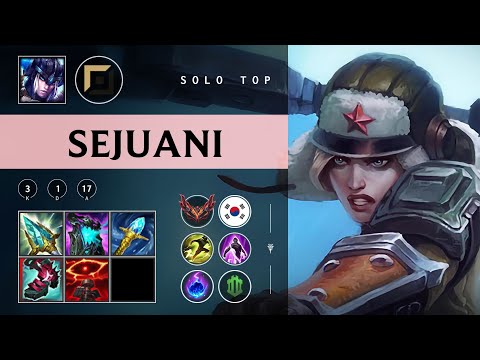 Sejuani Top vs Urgot - KR Grandmaster Patch 25.24
