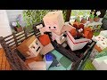 Minecraft | Who's Your Daddy? Baby Traps Dad in CAGE! (BABY TAKES OVER HOUSE)
