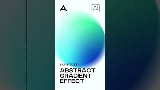 Easy Abstract Gradient Effect in Illustrator | 1-min Tuts #shorts
