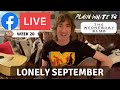 Plain White T's Tom Higgenson Sings 'Lonely September' on Facebook Live (October 7, 2020)