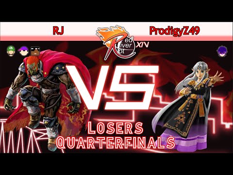 Red River Riot XIV - LQFs - RJ (Ganondorf, Luigi, Ness, Steve) vs ProdigyZ49 (Joker, Zelda)