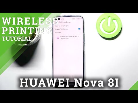 How to Connect Printer with HUAWEI Nova 8i – Wireless Printing