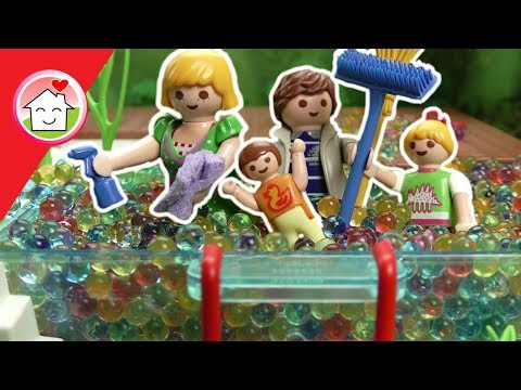 Playmobil Film deutsch - Frühjahrsputz mit Orbeez - Geschichte für Kinder von Familie Hauser