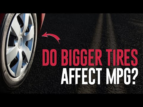Will Larger or Wider Tires Affect Gas Mileage?