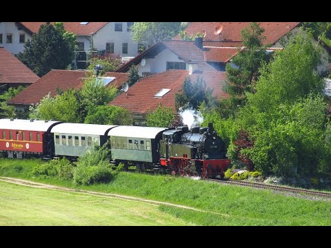 Schwäbische Museumsbahnen unter Volldampf am 17.05.2012