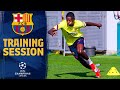 TRAINING and 'RONDOS' under the ☀️