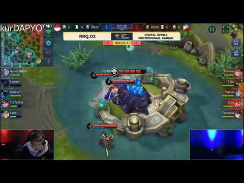 DD Pro Gaming vs RRQ semifinal  round 2 MSC 2018