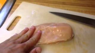 Easy trick to for moist and tender chicken breast