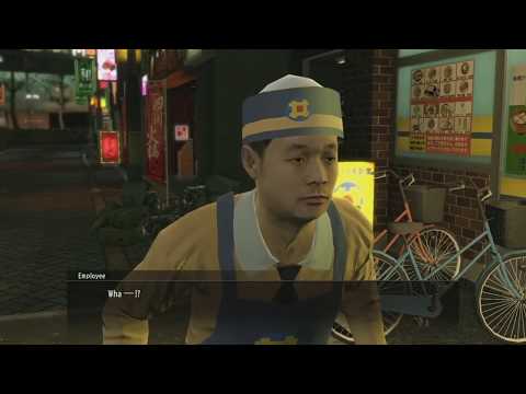 Yakuza Kiwami: (Substory 10) Dine and Dash