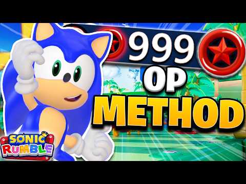 The BEST WAY to Get FREE Red Star Rings in Sonic Rumble!