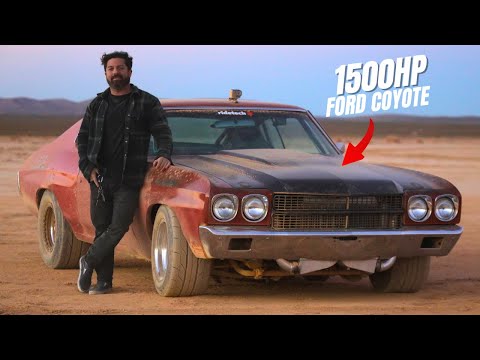 I Built a 1500HP Coyote Swapped Chevelle - First Test Drive!