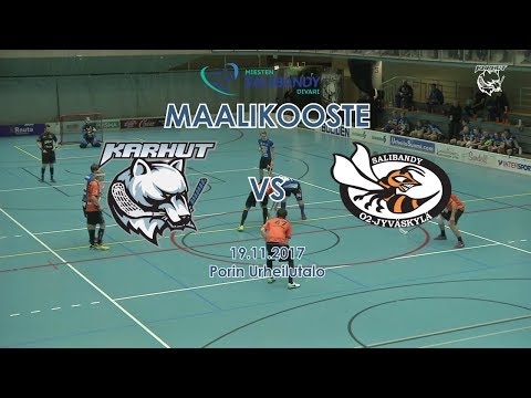 19.11.2017 - Karhut-O2-Jyväskylä 6-8 maalikooste