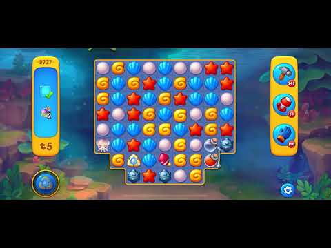 Fishdom level 9727 no boosters フィッシュダム ノーマル