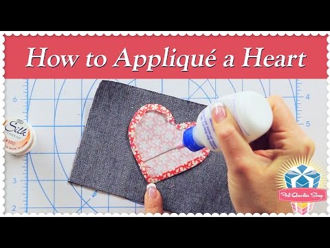 How to Appliqué a Heart Using the Starch Method! Featuring Kimberly Jolly and Joanna Figueroa