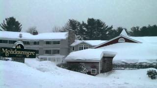 preview picture of video 'Plan a Maine Winter Vacation : Ogunquit Ground Hog Day Storm at Meadowmere Resort'