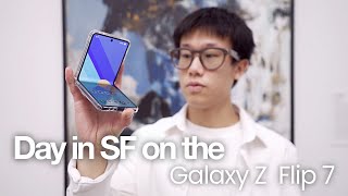 Day in the Life With the Samsung Galaxy Z Flip 7 in San Francisco