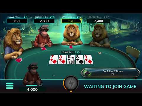 Wild Poker Floyd Mayweathers Texas Holdem GAME play - YouTube