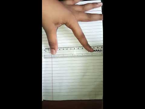 How to construct 85° angle with compass and pencil