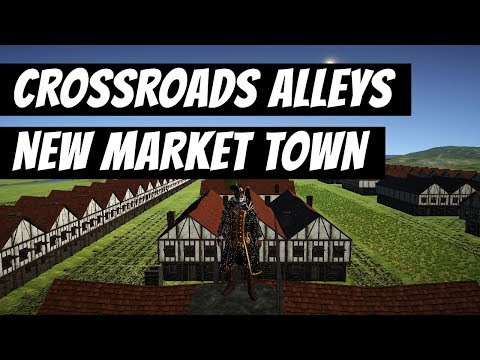 CROSSROADS ALLEYS, A New Market Town East Of Central Brittany • Shroud of the Avatar 2018
