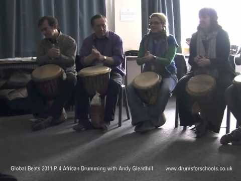 Global Beats 2011 Part 4 African Drumming with Andy Gleadhill