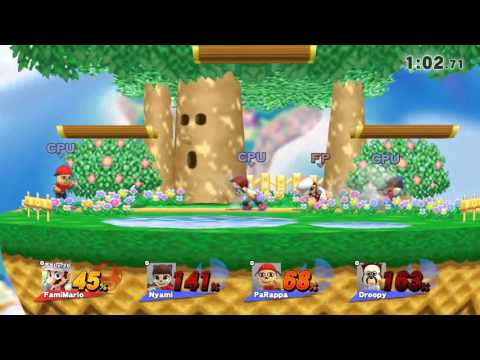 [SSB4] FamiMario joins the fun