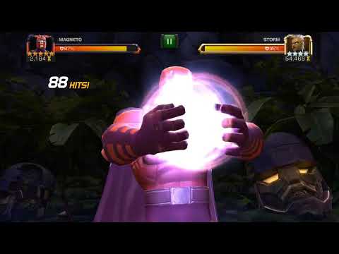 Magneto Pre-Buff Gameplay! Marvel Contest Of Champions