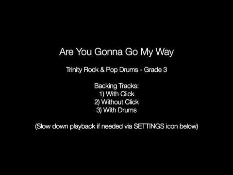 Are You Gonna Go My Way by Lenny Kravitz - Backing Track Drums (Trinity Rock & Pop - Grade 3)
