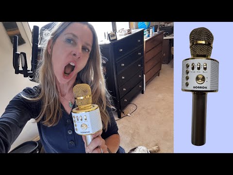 BONAOK Wireless Handheld Bluetooth Karaoke Microphone Review