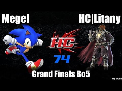 HC74 Smash4 - GF Bo5: Megel (Sonic) vs HC|Litany (Ganondorf)