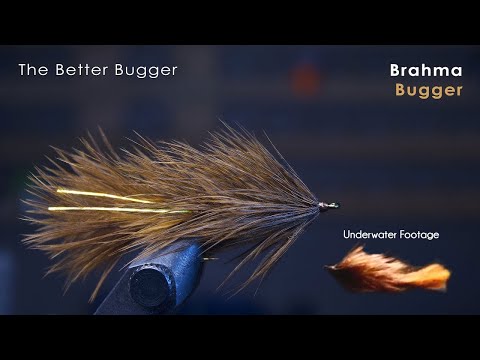 the BETTER Wooly Bugger! - UNDERWATER FOOTAGE! - McFly Angler Streamer Fly Tying Tutorials