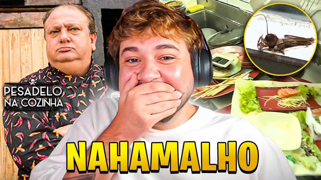 O RESTAURANTE MAIS NOJENTO DO PROGRAMA! 🤢- React (Pesadelo na Cozinha)