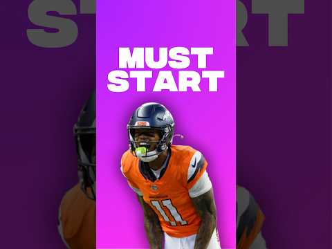 Thumbnail for Start this wide receiver if you wanna advance into your fantasy football playoffs