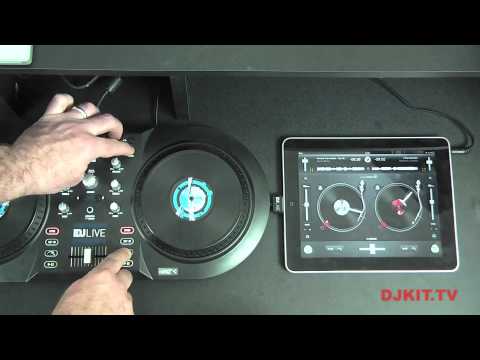 DJkit.tv review of the Numark iDJ Live DJ Controller