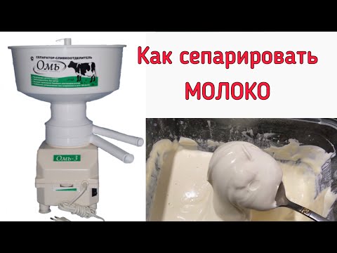 Как Сделать ДОМАШНЮЮ СМЕТАНУ / сливки / сепарируем молоко / Лайла