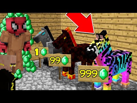 FAKİR MUTANT AT SATICISI OLDU! (1 MUTANT AT 9999 ZÜMRÜT!) - Minecraft