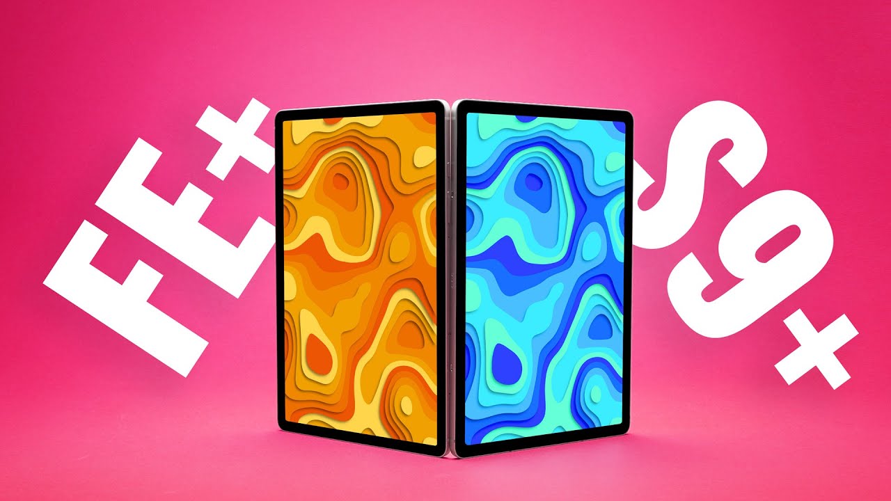 ACTUALLY CLOSE?! GALAXY TAB S9+ VS TAB S9 FE+