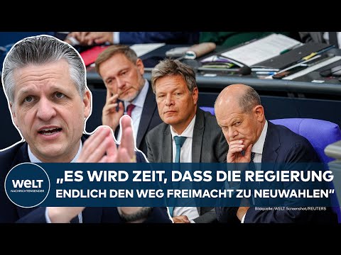 STATT WIRTSCHAFTSWENDE DAS AMPEL-ENDE? Markus Söder fordert Neuwahlen - CDU schließt sich an
