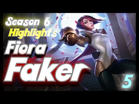 Faker Fiora Solo Top vs Rammus