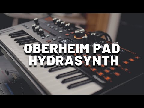 Oberheim-Inspired Pad Sound on ASM Hydrasynth | Lush Ambient & Cinematic Layers (No Talking)