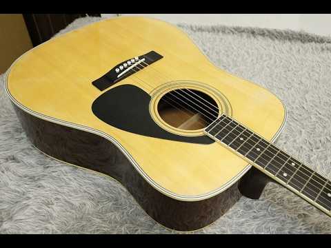 Vintage 1980's Yamaha FG-200D Orange Label Acoustic Guitar Made in Japan image 26