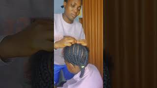 beautiful hairstyle for my princess #OBFAMILY #DailyLife #Vlog #viralvideo
