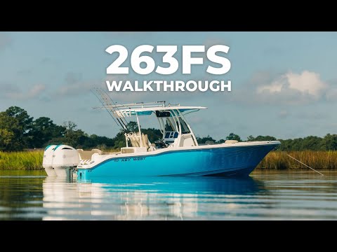 Key West Boats 263 Walkthrough