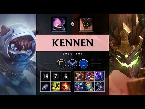 Kennen Top vs Malphite - EUW Diamond Patch 25.20