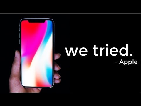 Introducing the iPhone X (parody)