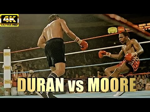 Roberto Duran vs Davey Moore | KNOCKOUT Boxing Fight Highlights | 4K Ultra HD