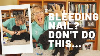 How To Quickly Stop a Bleeding Nail