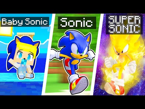 Evolvo Da Baby SONIC A SUPER SONIC! - Minecraft ITA