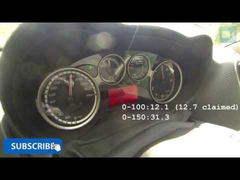 Alfa Romeo MiTo TwinAir 0-182 km/h NICE! Acceleration & Top Speed Run