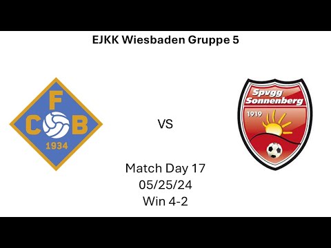 2023-24 Match Day #17 - FC 1934 Bierstadt IV vs Spvgg. Sonnenberg III - 25 May 2024