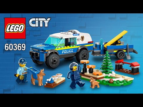 LEGO® City Mobile Police Dog Training (60369)[197 pcs] Building Instructions | Top Brick Builder